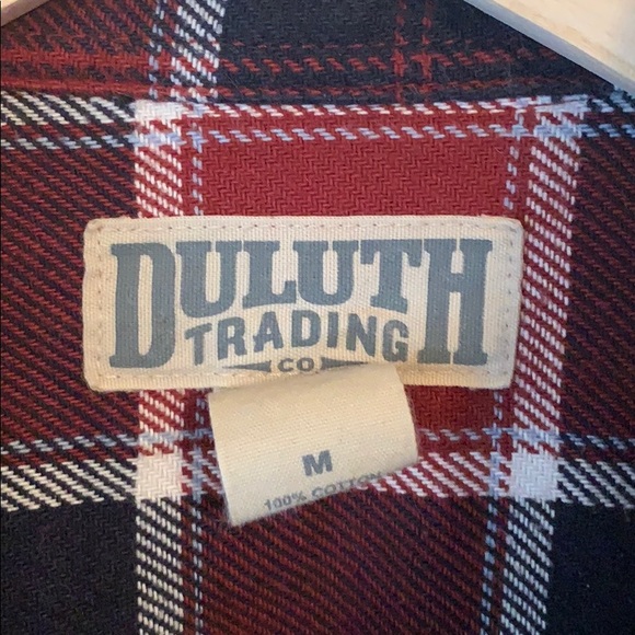 Duluth Trading Co -Heavy Plaid Flannel - Picture 3 of 3